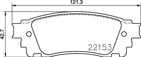 Magneti Marelli 363700483166 - Тормозные колодки, дисковые, комплект autospares.lv