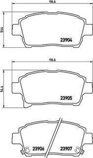 Magneti Marelli 363700483103 - Тормозные колодки, дисковые, комплект autospares.lv