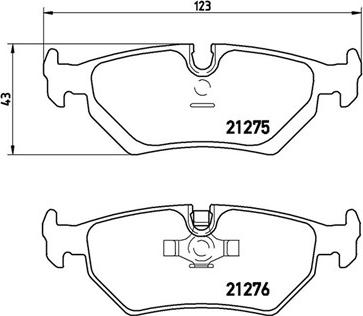 Magneti Marelli 363700436008 - Тормозные колодки, дисковые, комплект autospares.lv