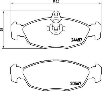 Magneti Marelli 363700436017 - Тормозные колодки, дисковые, комплект autospares.lv