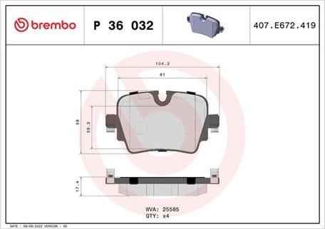 Magneti Marelli 363700436032 - Тормозные колодки, дисковые, комплект autospares.lv