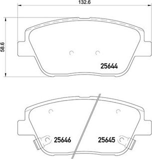 Magneti Marelli 363700430066 - Тормозные колодки, дисковые, комплект autospares.lv