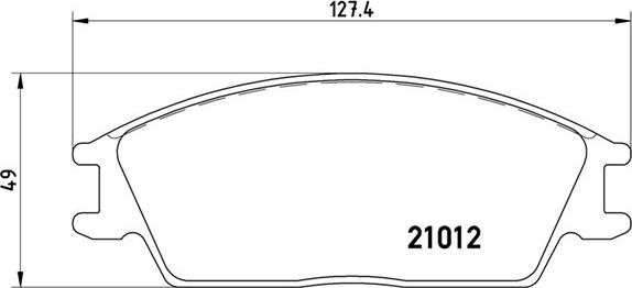 Magneti Marelli 363700430001 - Тормозные колодки, дисковые, комплект autospares.lv