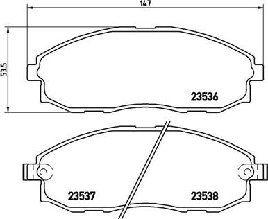 Magneti Marelli 363700430010 - Тормозные колодки, дисковые, комплект autospares.lv