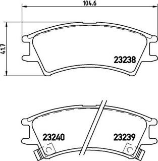 Magneti Marelli 363700430011 - Тормозные колодки, дисковые, комплект autospares.lv