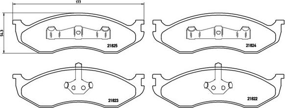 Magneti Marelli 363700437004 - Тормозные колодки, дисковые, комплект autospares.lv