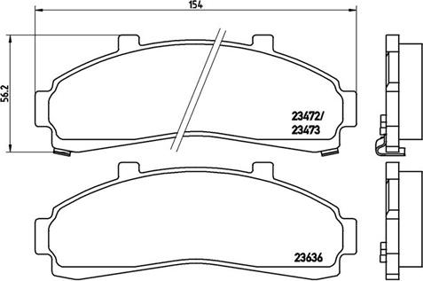 Magneti Marelli 363700424041 - Тормозные колодки, дисковые, комплект autospares.lv