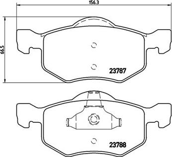 Magneti Marelli 363700424056 - Тормозные колодки, дисковые, комплект autospares.lv