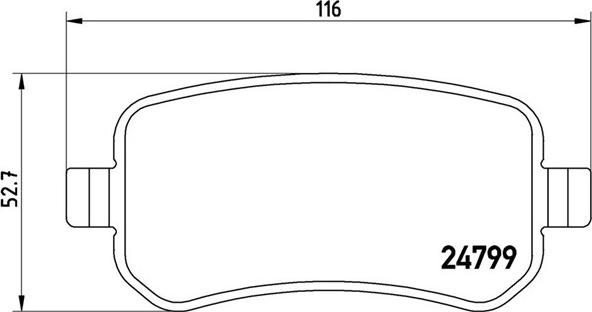 Magneti Marelli 363700424080 - Тормозные колодки, дисковые, комплект autospares.lv