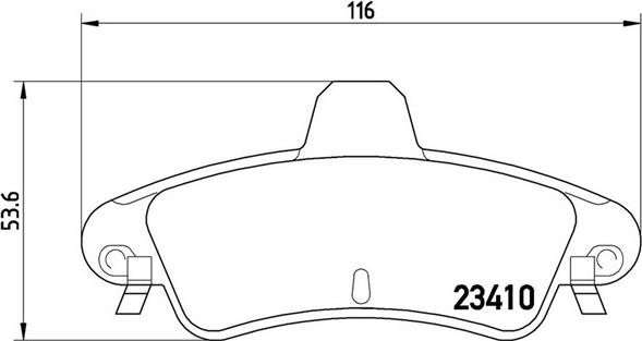 Magneti Marelli 363700424070 - Тормозные колодки, дисковые, комплект autospares.lv