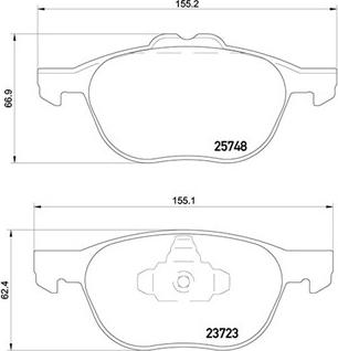 Magneti Marelli 363700424158 - Тормозные колодки, дисковые, комплект autospares.lv