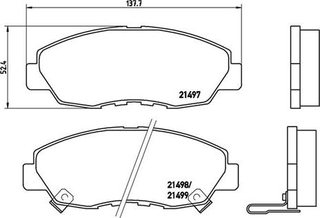 Magneti Marelli 363700428042 - Тормозные колодки, дисковые, комплект autospares.lv