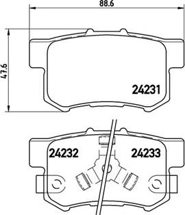 Magneti Marelli 363700428051 - Тормозные колодки, дисковые, комплект autospares.lv