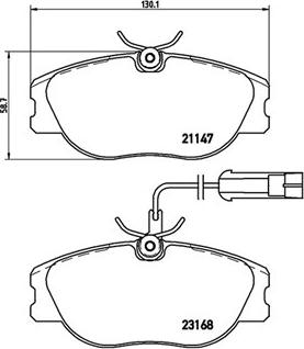 Magneti Marelli 363700423066 - Тормозные колодки, дисковые, комплект autospares.lv