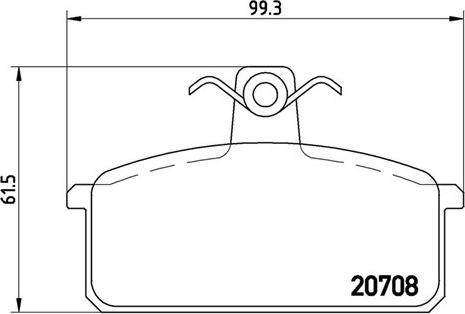 Magneti Marelli 363700423018 - Тормозные колодки, дисковые, комплект autospares.lv