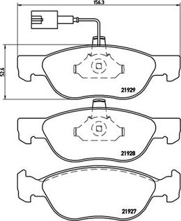 Magneti Marelli 363700423070 - Тормозные колодки, дисковые, комплект autospares.lv