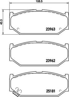 Magneti Marelli 363700479023 - Тормозные колодки, дисковые, комплект autospares.lv