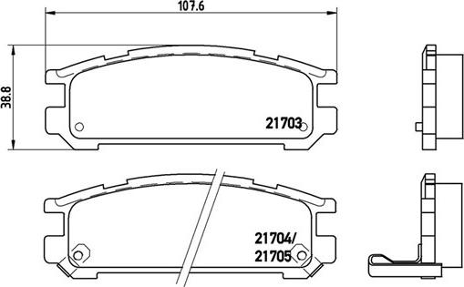 Magneti Marelli 363700478005 - Тормозные колодки, дисковые, комплект autospares.lv