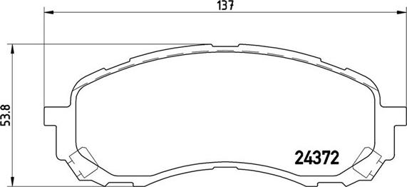 Magneti Marelli 363700478015 - Тормозные колодки, дисковые, комплект autospares.lv