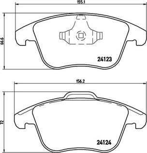 Magneti Marelli 363700544020 - Тормозные колодки, дисковые, комплект autospares.lv