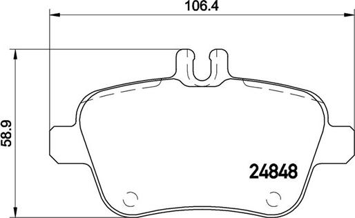 Magneti Marelli 363700550091 - Тормозные колодки, дисковые, комплект autospares.lv