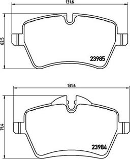 Magneti Marelli 363700506051 - Тормозные колодки, дисковые, комплект autospares.lv