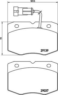 Magneti Marelli 363700506019 - Тормозные колодки, дисковые, комплект autospares.lv