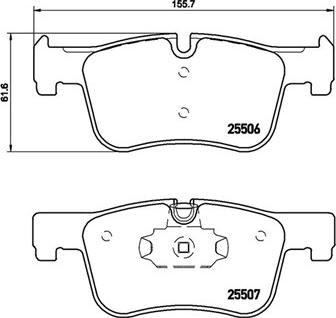 Magneti Marelli 363700506070 - Тормозные колодки, дисковые, комплект autospares.lv