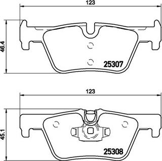 Magneti Marelli 363700506071 - Тормозные колодки, дисковые, комплект autospares.lv