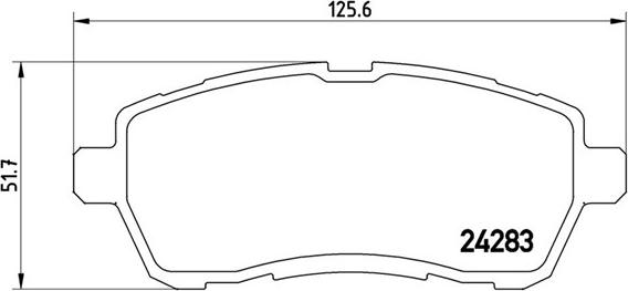 Magneti Marelli 363700524072 - Тормозные колодки, дисковые, комплект autospares.lv