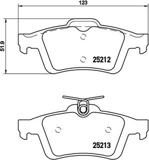 Magneti Marelli 363700524148 - Тормозные колодки, дисковые, комплект autospares.lv