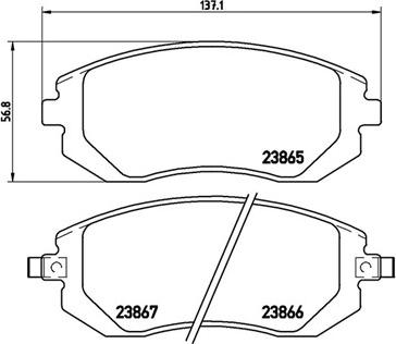 Magneti Marelli 363700578013 - Тормозные колодки, дисковые, комплект autospares.lv