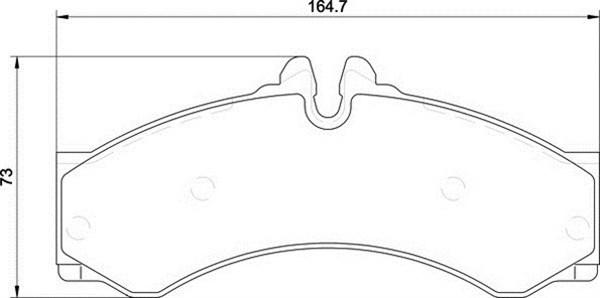 Magneti Marelli 363700034068 - Тормозные колодки, дисковые, комплект autospares.lv