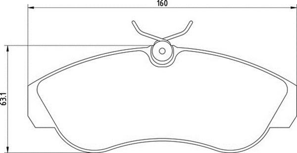 Magneti Marelli 363700205079 - Тормозные колодки, дисковые, комплект autospares.lv