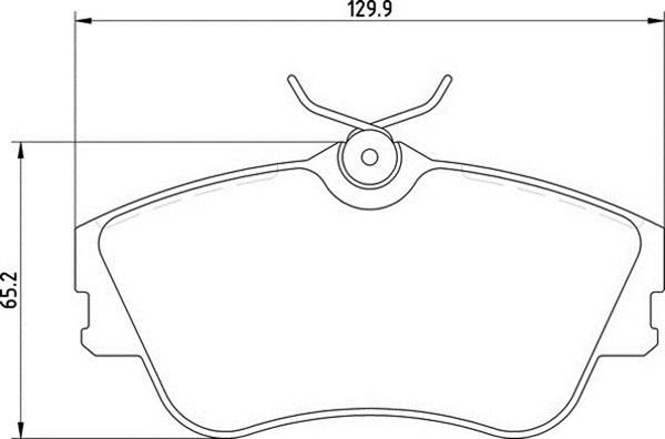 Magneti Marelli 363700205072 - Тормозные колодки, дисковые, комплект autospares.lv