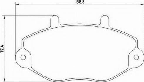 Magneti Marelli 363700209100 - Тормозные колодки, дисковые, комплект autospares.lv