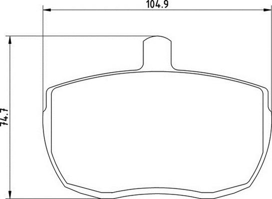 Magneti Marelli 363700200381 - Тормозные колодки, дисковые, комплект autospares.lv