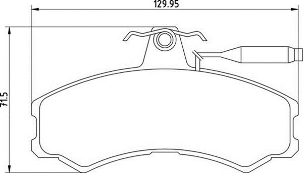 Magneti Marelli 363710200290 - Тормозные колодки, дисковые, комплект autospares.lv