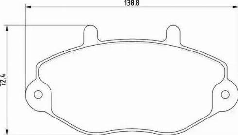 Magneti Marelli 363710200390 - Тормозные колодки, дисковые, комплект autospares.lv