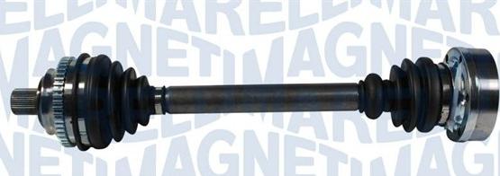 Magneti Marelli 302004190278 - Приводной вал autospares.lv