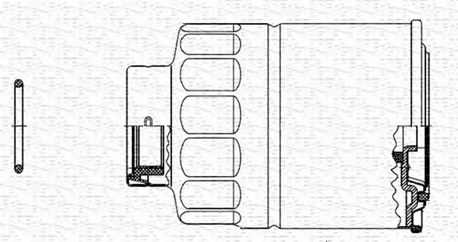 Magneti Marelli 213908568000 - Топливный фильтр autospares.lv