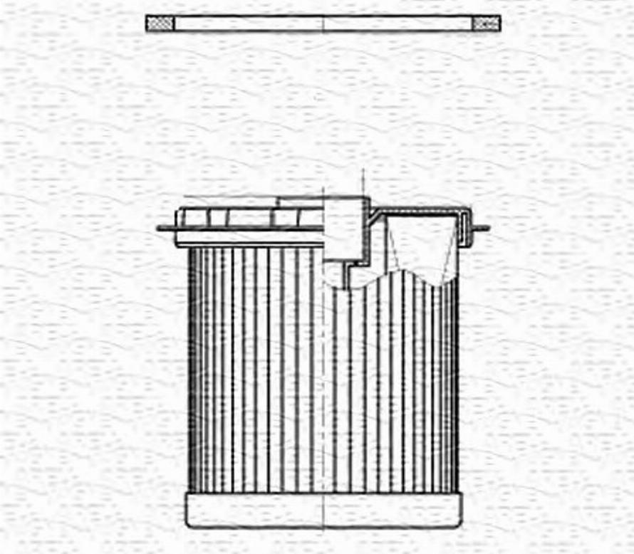 Magneti Marelli 213908504000 - Топливный фильтр autospares.lv