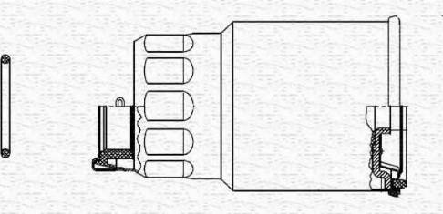 Magneti Marelli 213908570000 - Топливный фильтр autospares.lv