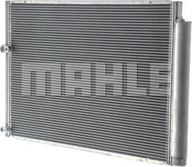 MAHLE AC 813 000P - Конденсатор кондиционера autospares.lv