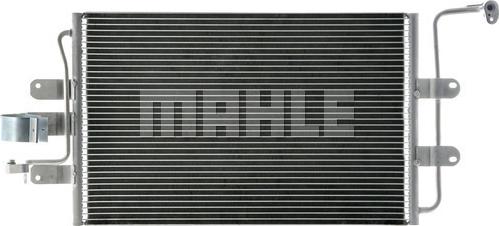 MAHLE AC 228 000P - Конденсатор кондиционера autospares.lv