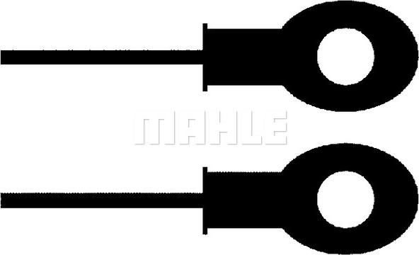 MAHLE ACF 1 000P - Вентилятор, конденсатор кондиционера autospares.lv