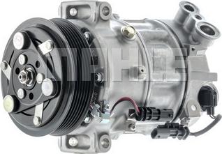 MAHLE ACP 490 000P - Компрессор кондиционера autospares.lv