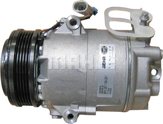 MAHLE ACP 45 000P - Компрессор кондиционера autospares.lv