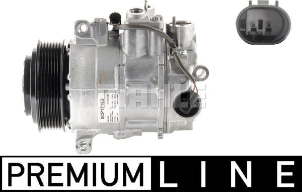 MAHLE ACP 590 000P - Компрессор кондиционера autospares.lv