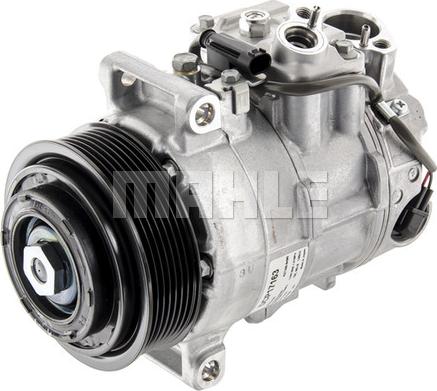 MAHLE ACP 590 000P - Компрессор кондиционера autospares.lv